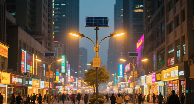 solar led street light